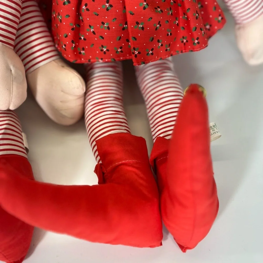 House Of Hatten Boy And‎ Girl Christmas Elves 16” Tall Taiwan